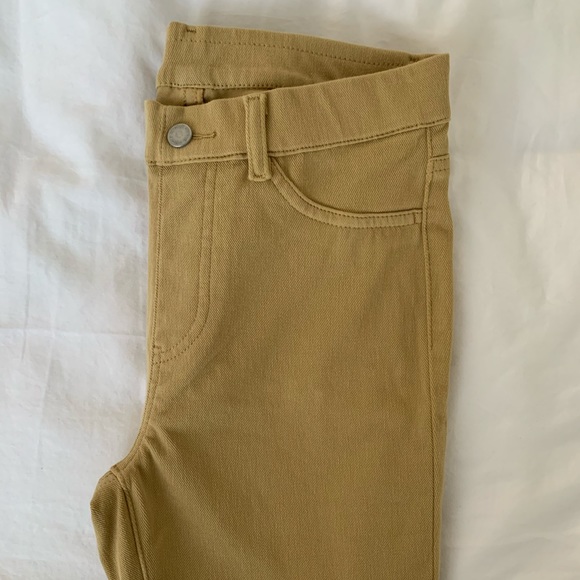 Khaki stretch denim - Picture 4 of 6
